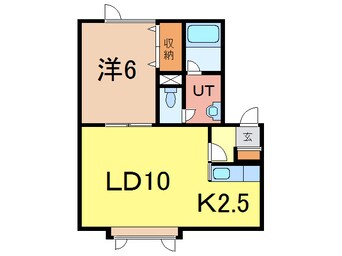 間取図 コーポ21世紀Ⅲ