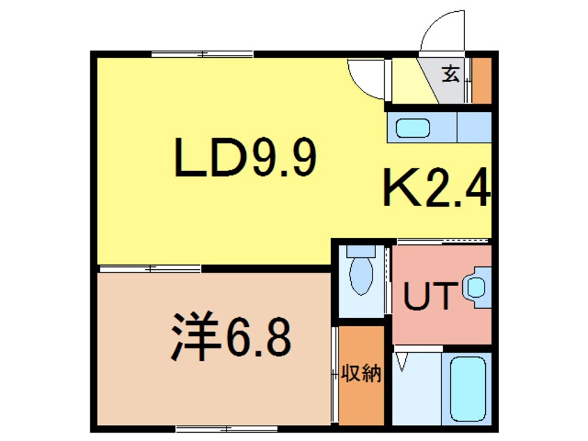 間取図 アリュール