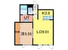 プラス33 1LDKの間取り