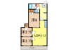ESY旭川 3LDKの間取り