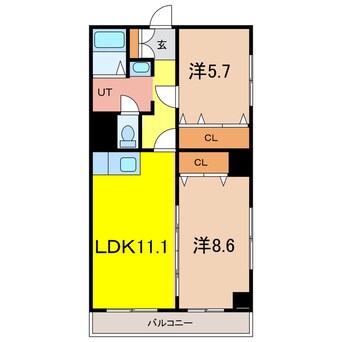 間取図 ESY旭川