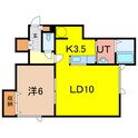 コルサージュの間取図