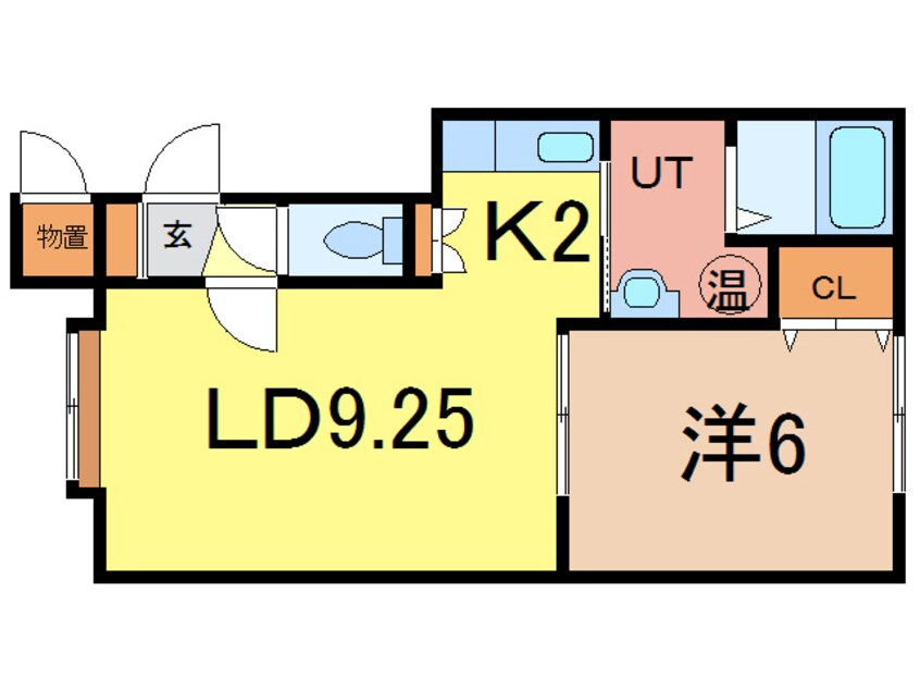 間取図 オルカ