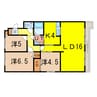 アピアビル日赤前 3LDKの間取り