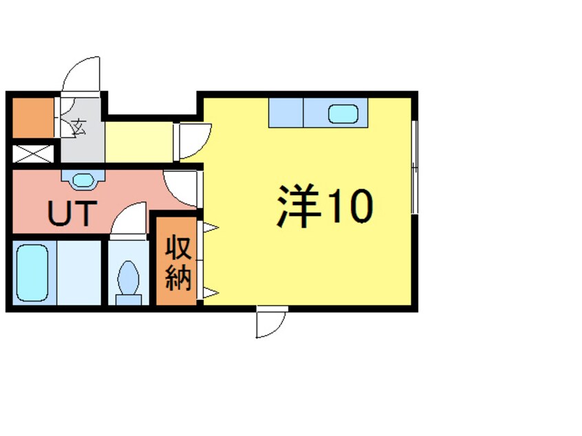 間取図 シェルト７１６