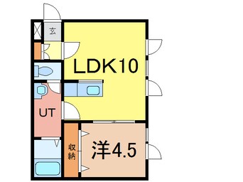 間取図 シェルト７１６