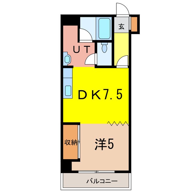 間取り図 114池尻マンション