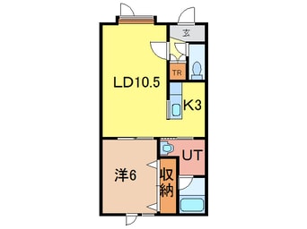間取図 けいコーポ