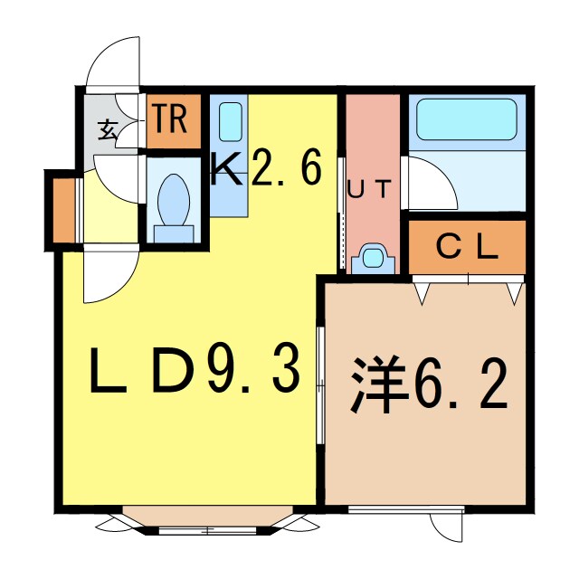 間取り図 ロワールＡ