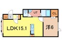 ライフ2.13の間取図