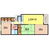 5西１ハイツ 3LDKの間取り