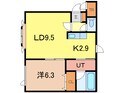 ジュネスＡの間取図