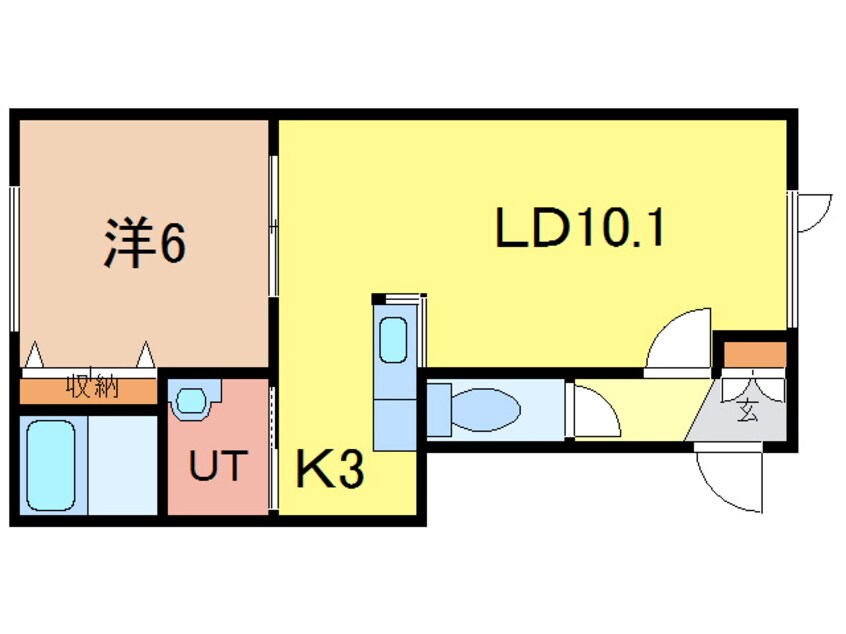 間取図 ensoleille（アンソレイエ）