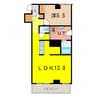 UN　ESPACE四条邸 1LDKの間取り