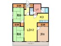 ノア6・西2の間取図