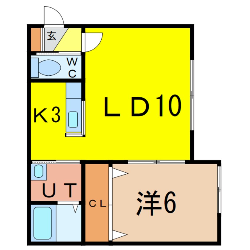 間取図 ポラリス（東）