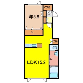 間取図 タウンズ10.13