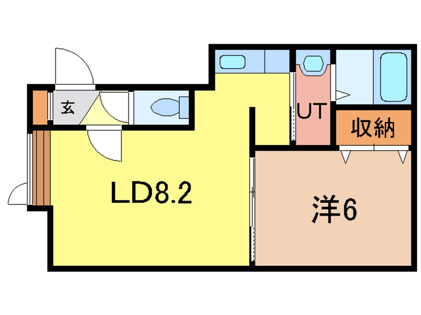 間取図 アルエ