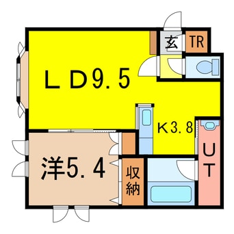 間取図 ボックスA
