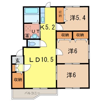 間取図 クリスタル東光