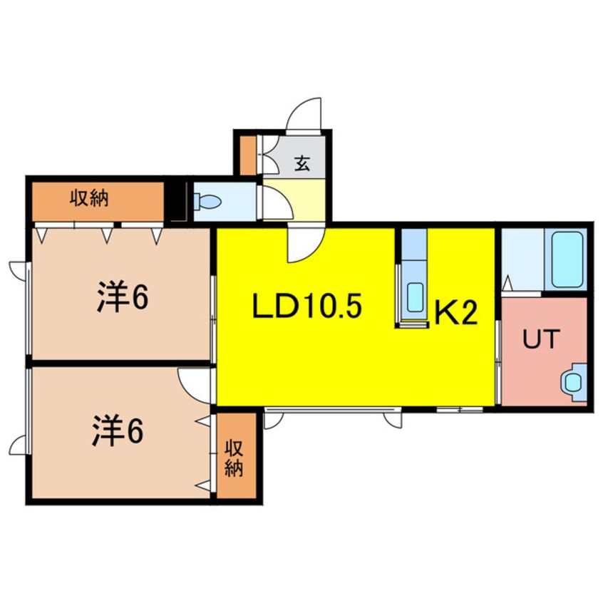 間取図 ＷＡＫＥ１３