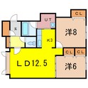 イリスⅡの間取図