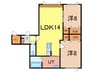 ミッキーハウス 2LDKの間取り