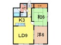 グランデ緑町の間取図