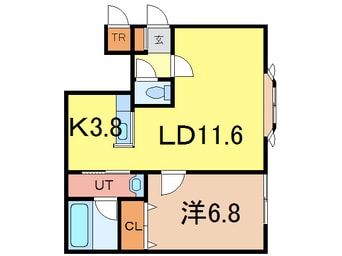 間取図 ＳＴウエスト