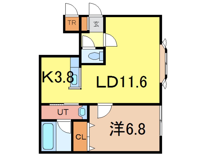 間取図 ＳＴウエスト