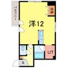 エーコー第５ビル 1Rの間取り