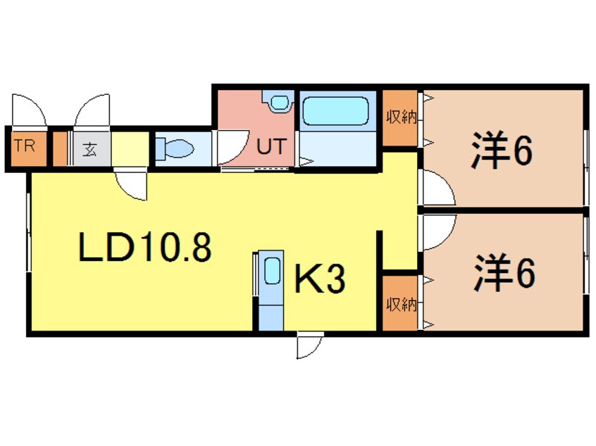 間取図 レグルス２１３