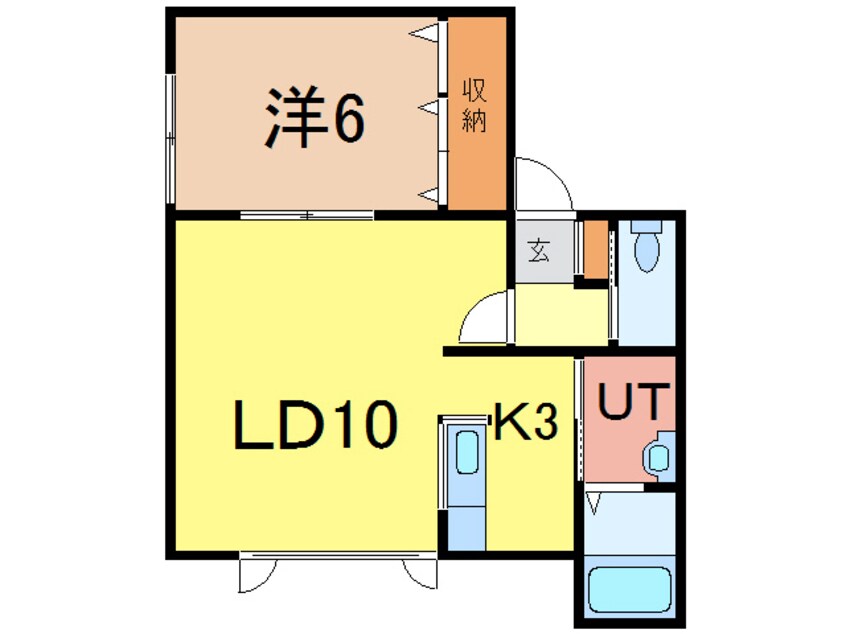 間取図 Withcourt 1条通 2nd