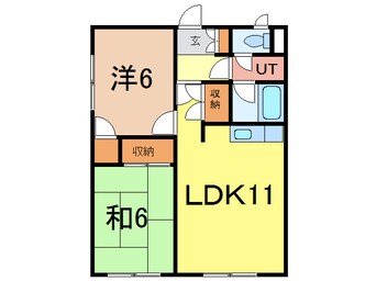 間取図 神楽ハイツ