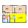 ＳＥＫＩＥＮ 2LDKの間取り