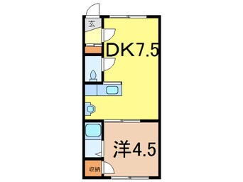 間取図 ベルコートハウス