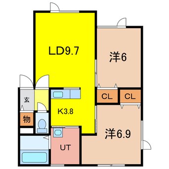 間取図 ウィステリア