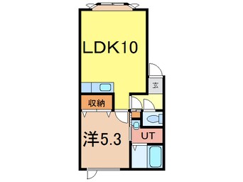 間取図 グラディアⅡ