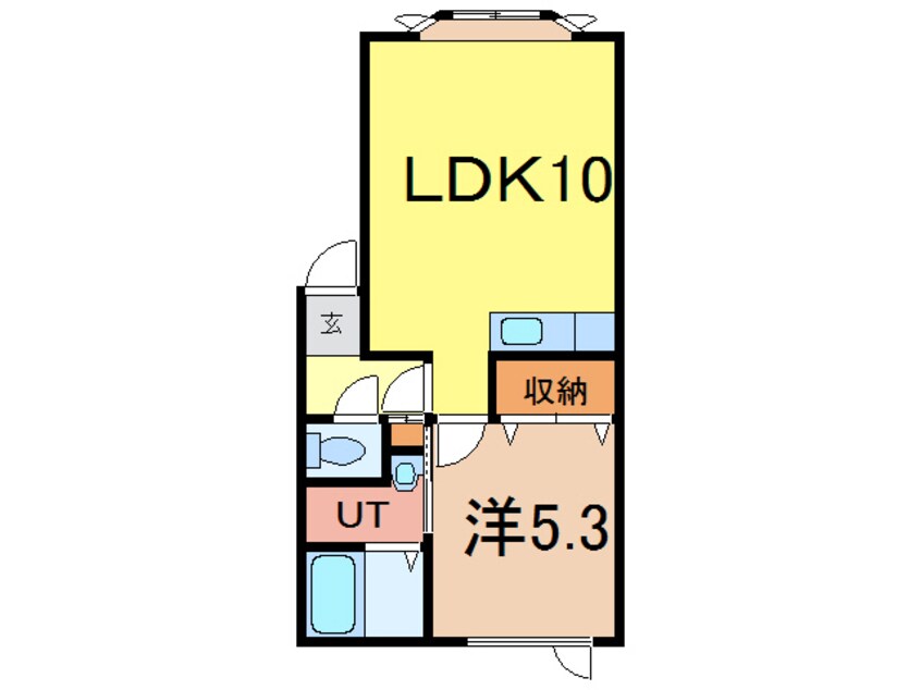 間取図 グラディアⅡ