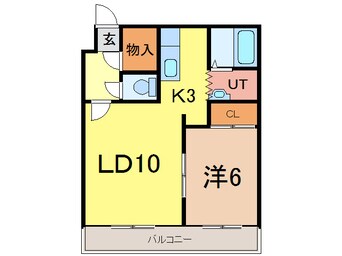 間取図 サンフラワー３０８