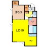 四季の花　北欧館Ｂ 1LDKの間取り