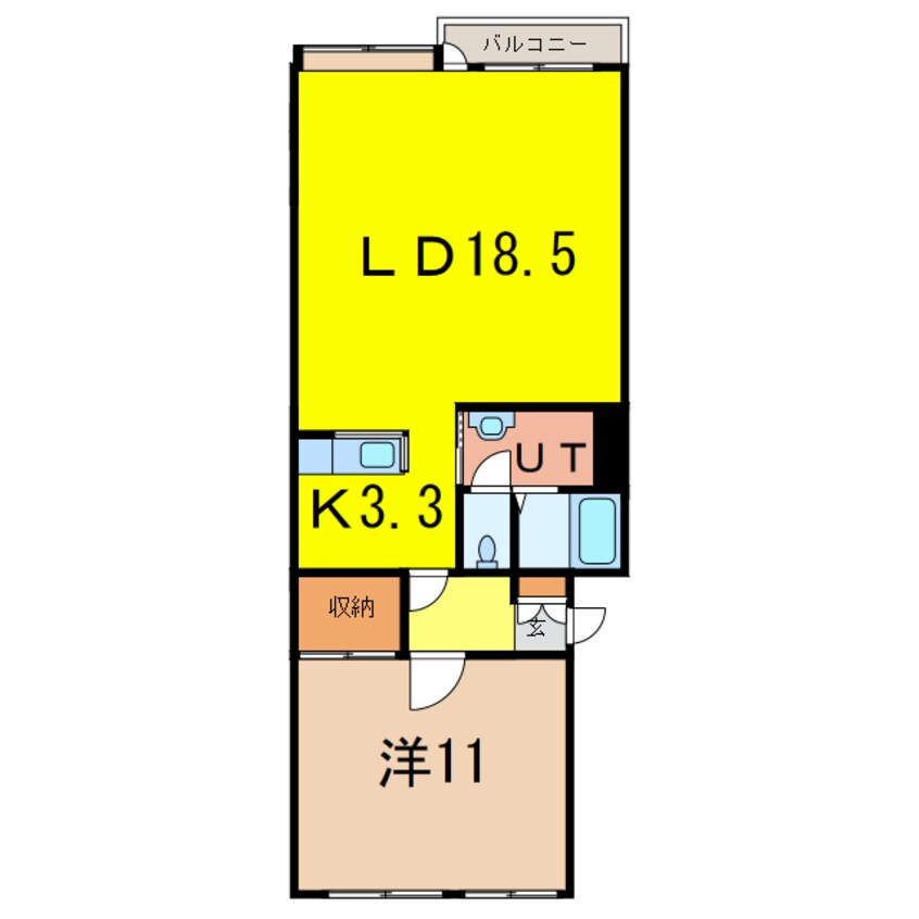 間取図 エステートSATO