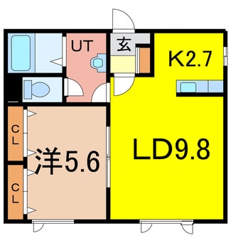 間取図 プレアデス