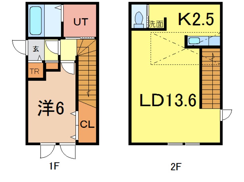 間取図 ラ・ルネッタ