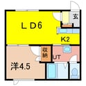 プチメゾン２１の間取図