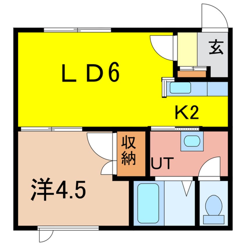 間取図 プチメゾン２１