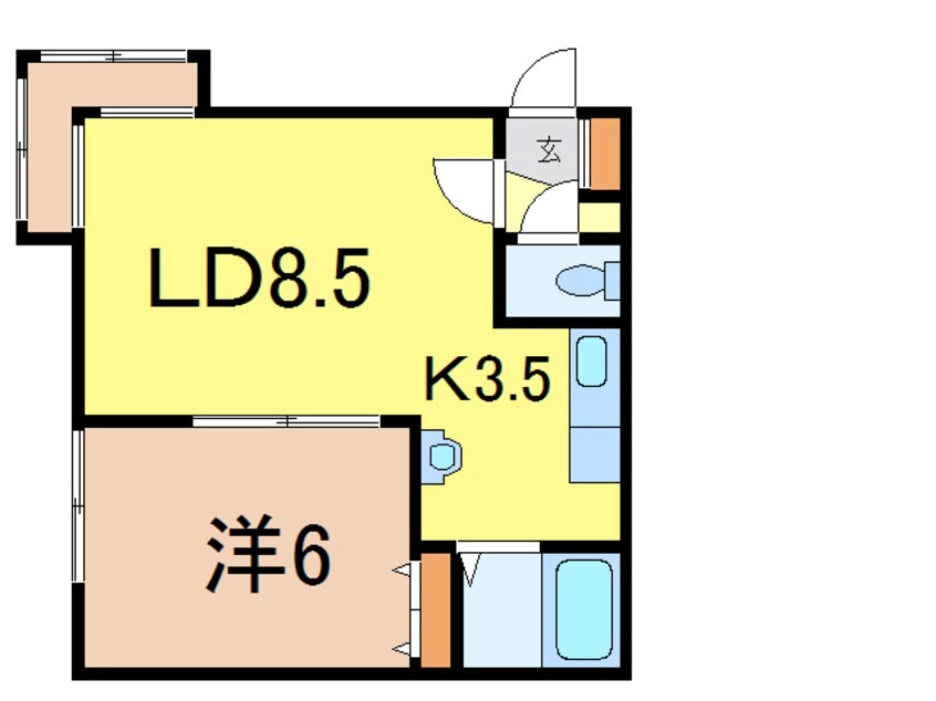 間取図 ＡＺ-１