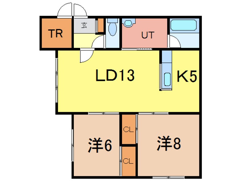 間取図 destino（デスティーノ）
