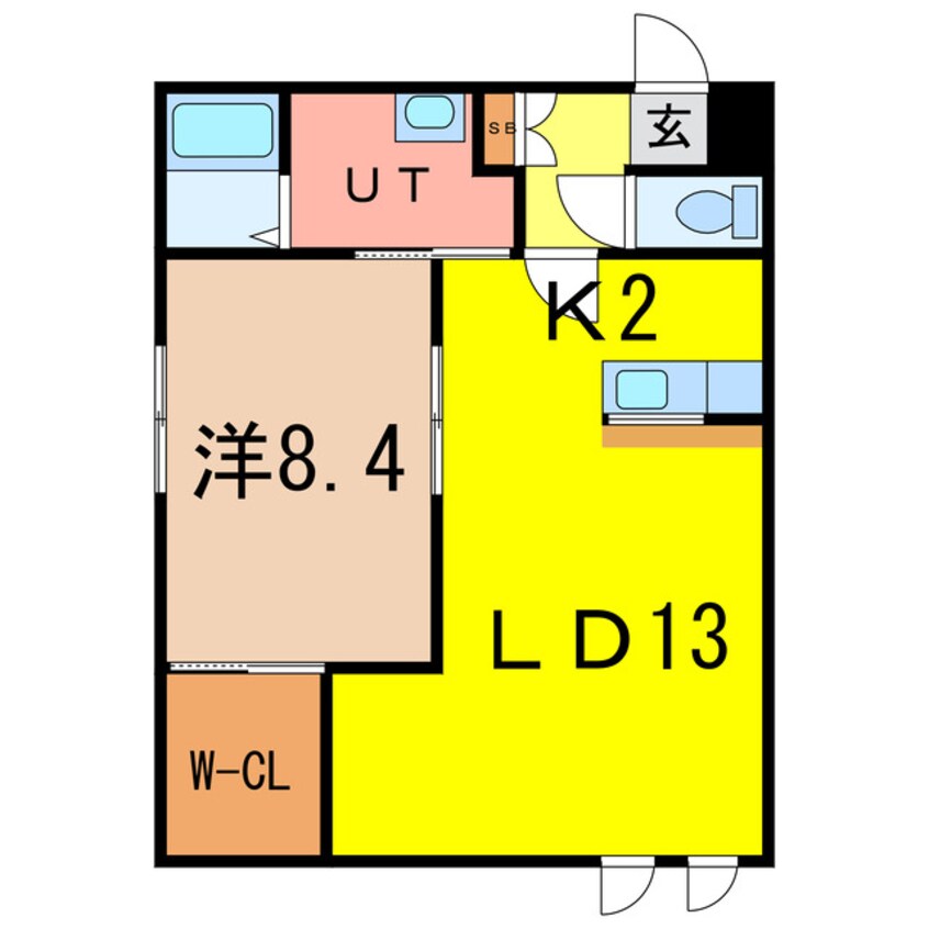 間取図 アルグレースときわ