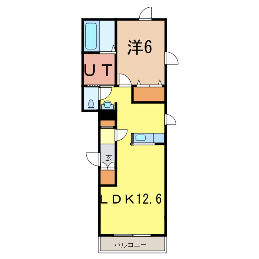 間取図 リラコートＣ